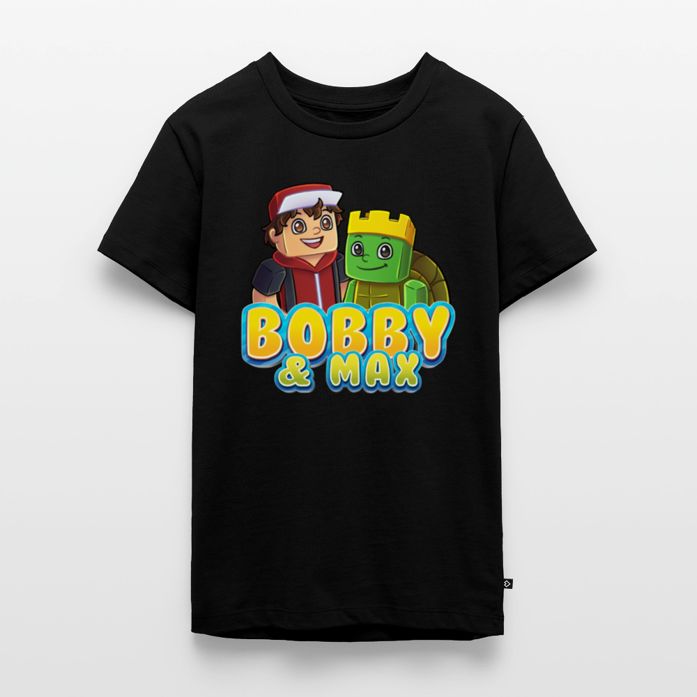 Bobby & Max - FAN T-Shirt (146 - 164) - Schwarz