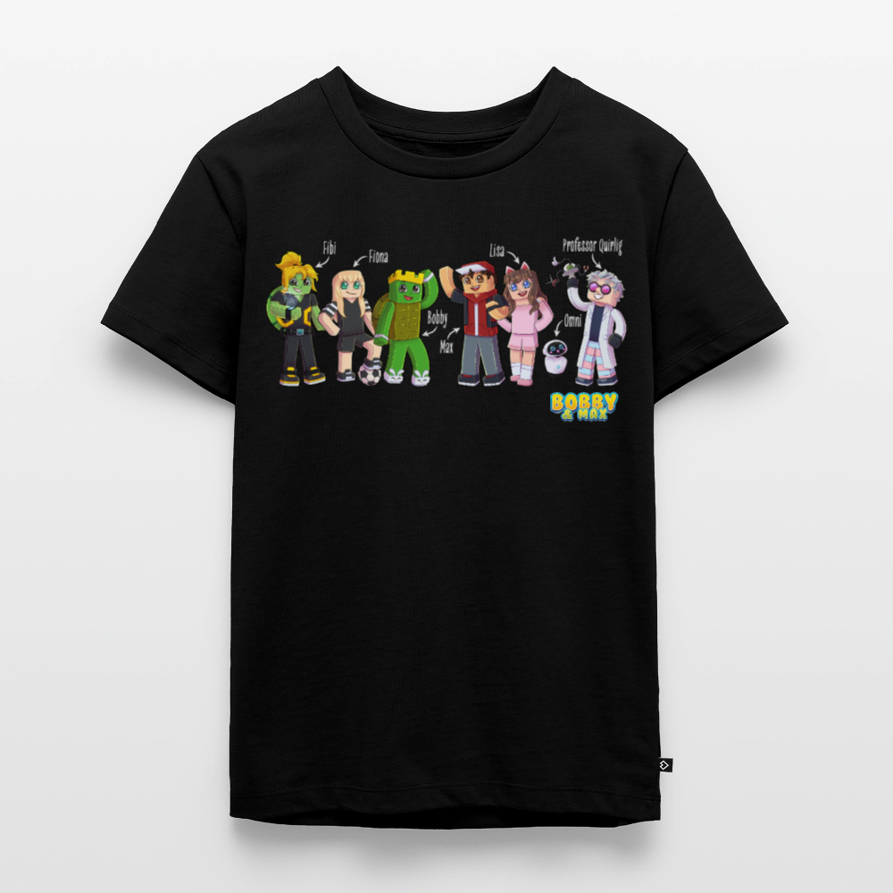Bobby & Max - ALL-STARS FAN T-Shirt (98 - 140) - Schwarz