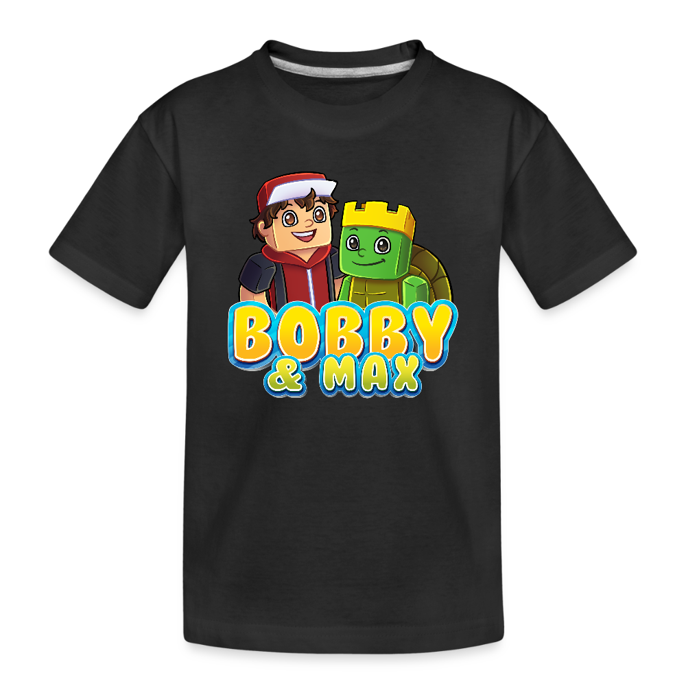 Bobby & Max - FAN T-Shirt (98 - 140) - Schwarz